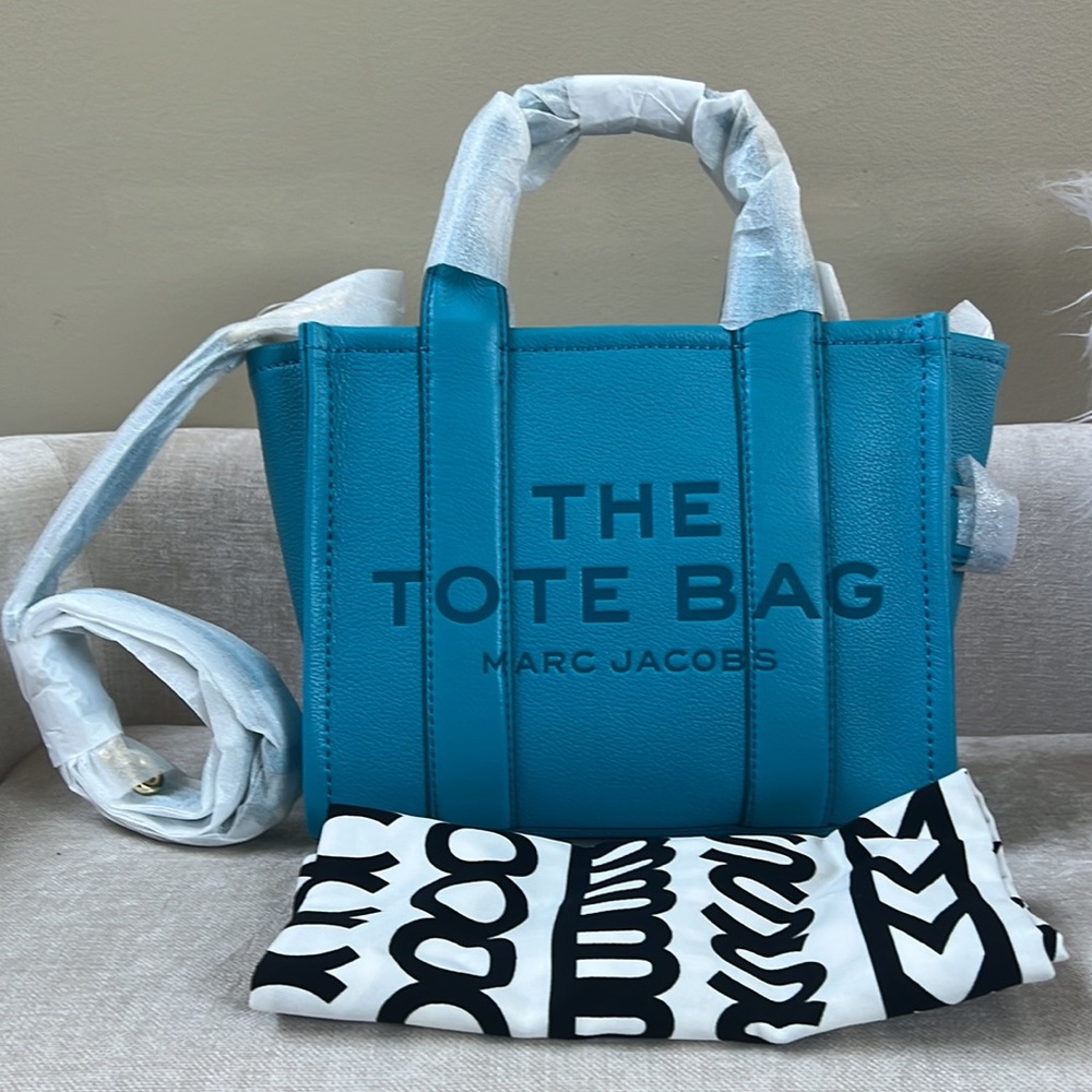 Marc Jacob Barrier Reef Mini Leather Tote Bag.  Brand new with tags - Picture 4 of 10